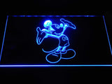 Mickey Mouse LED Neon Sign Electrical - Blue - TheLedHeroes