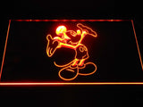 Mickey Mouse LED Neon Sign Electrical - Orange - TheLedHeroes
