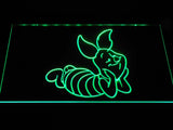 Piglet LED Neon Sign USB - Green - TheLedHeroes