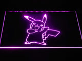 Pikachu LED Neon Sign Electrical - Purple - TheLedHeroes