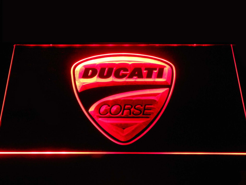 Ducati LED Neon Sign USB - Red - TheLedHeroes