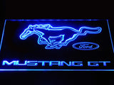 Mustang GT LED Neon Sign Electrical - Blue - TheLedHeroes