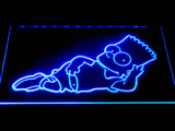 FREE Les Simpsons Risanke LED Sign - Blue - TheLedHeroes