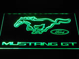 Mustang GT LED Neon Sign USB - Green - TheLedHeroes