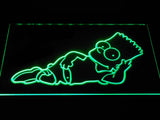 Les Simpsons Risanke LED Neon Sign Electrical - Green - TheLedHeroes