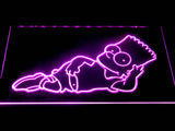 Les Simpsons Risanke LED Neon Sign Electrical - Purple - TheLedHeroes