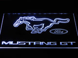 FREE Mustang GT LED Sign - White - TheLedHeroes