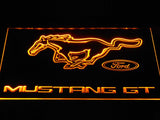 Mustang GT LED Neon Sign Electrical - Yellow - TheLedHeroes