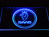 Saab (2) LED Neon Sign USB - Blue - TheLedHeroes