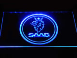 FREE Saab (2) LED Sign - Blue - TheLedHeroes