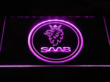 Saab (2) LED Neon Sign Electrical - Purple - TheLedHeroes