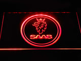 Saab (2) LED Neon Sign USB - Red - TheLedHeroes