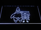 Spongebob LED Neon Sign USB - White - TheLedHeroes