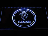 Saab (2) LED Neon Sign Electrical - White - TheLedHeroes
