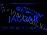 FREE Jaguar The Art of Performance LED Sign - Blue - TheLedHeroes
