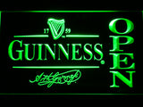 FREE Guinness Open LED Sign - Green - TheLedHeroes