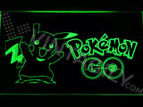 Pokemon Go Pikachu LED Sign - Green - TheLedHeroes