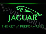 FREE Jaguar The Art of Performance LED Sign - Green - TheLedHeroes