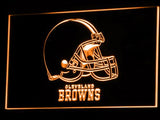 Cleveland Browns LED Neon Sign USB - Orange - TheLedHeroes