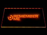 Remember Me LED Neon Sign USB - Orange - TheLedHeroes
