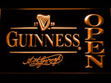 Guinness Open LED Neon Sign USB - Orange - TheLedHeroes