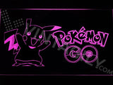 Pokemon Go Pikachu LED Neon Sign USB - Purple - TheLedHeroes