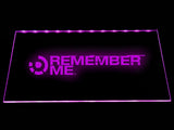 Remember Me LED Neon Sign Electrical - Purple - TheLedHeroes