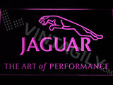 Jaguar The Art of Performance LED Sign - Purple - TheLedHeroes