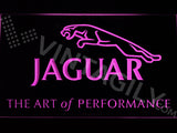 FREE Jaguar The Art of Performance LED Sign - Purple - TheLedHeroes