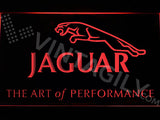 FREE Jaguar The Art of Performance LED Sign - Red - TheLedHeroes