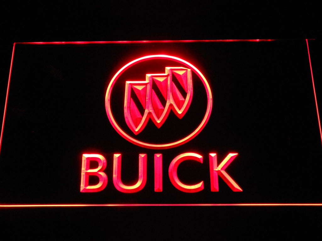 Buick LED Neon Sign USB - Red - TheLedHeroes