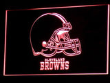Cleveland Browns LED Neon Sign USB - Red - TheLedHeroes