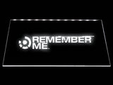 Remember Me LED Neon Sign USB - White - TheLedHeroes