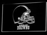 Cleveland Browns LED Neon Sign USB - White - TheLedHeroes
