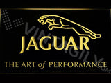 Jaguar The Art of Performance LED Neon Sign Electrical - Yellow - TheLedHeroes