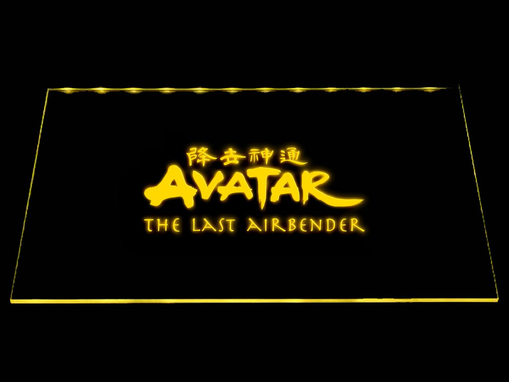 Avatar: The Last Airbender LED Neon Sign USB - Yellow - TheLedHeroes