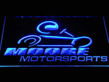 Moore Motorsports LED Neon Sign Electrical - Blue - TheLedHeroes