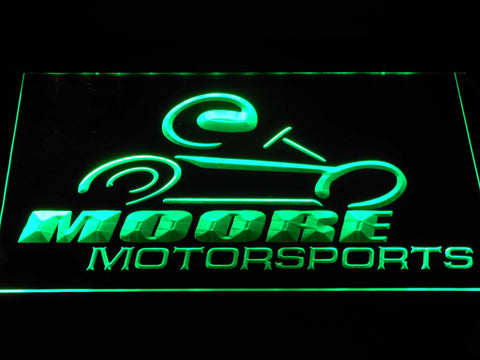 Moore Motorsports LED Neon Sign Electrical - Green - TheLedHeroes