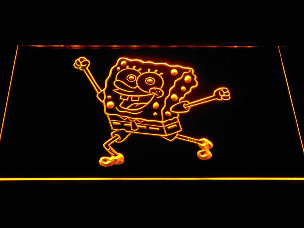 Spongebob LED Neon Sign USB - Yellow - TheLedHeroes