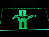Mustang (3) LED Neon Sign Electrical - Green - TheLedHeroes
