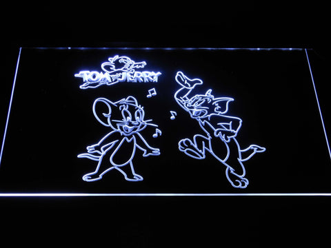 Tom and Jerry LED Neon Sign USB - White - TheLedHeroes