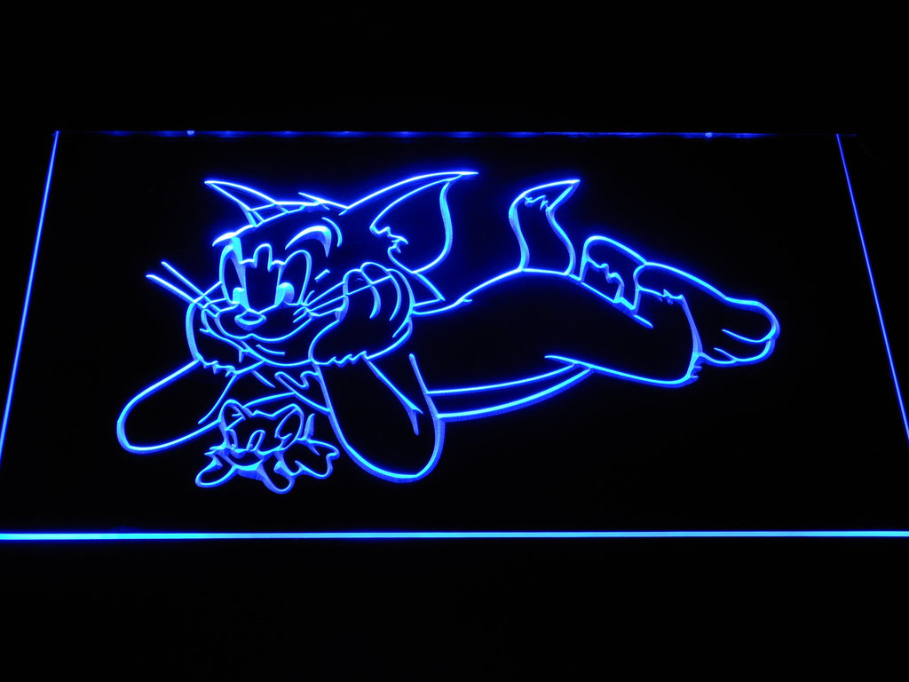 Tom and Jerry (2) LED Neon Sign Electrical - Blue - TheLedHeroes