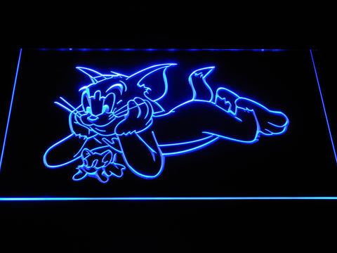 Tom and Jerry (2) LED Neon Sign Electrical - Blue - TheLedHeroes