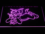 Tom and Jerry (2) LED Neon Sign USB - Purple - TheLedHeroes