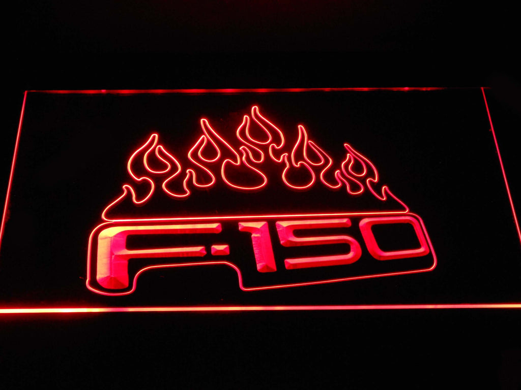 Ford f150 LED Neon Sign USB - Red - TheLedHeroes