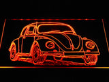 Volkswagen Beetle LED Neon Sign Electrical - Orange - TheLedHeroes