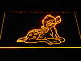 Bambi LED Neon Sign USB - Yellow - TheLedHeroes
