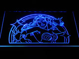 Wonder Lady LED Neon Sign Electrical - Blue - TheLedHeroes