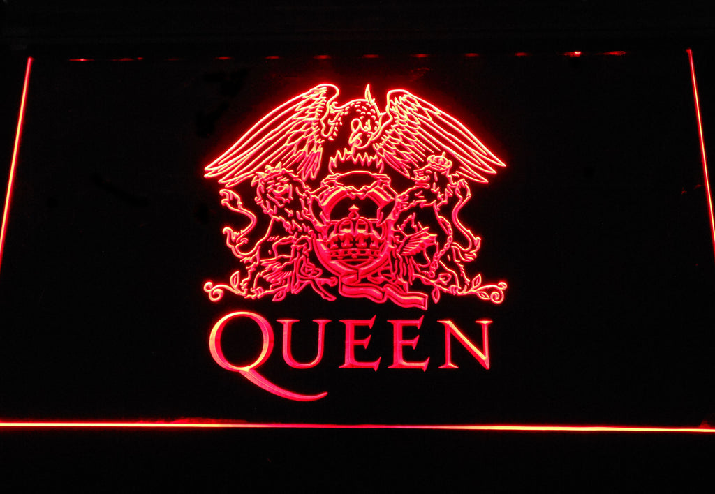 FREE Queen (2) LED Sign - Red - TheLedHeroes