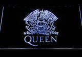 Queen (2) LED Neon Sign USB - White - TheLedHeroes